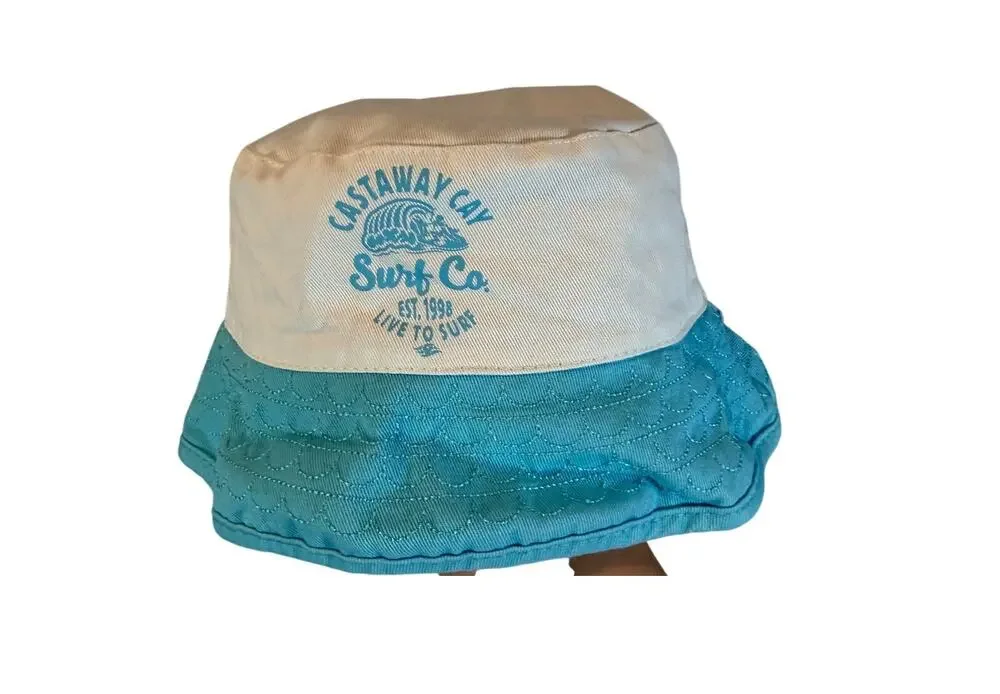 Disney Cruise Castaway Cay Bahama Bucket Hat Oceaneer Lab Reversible childs